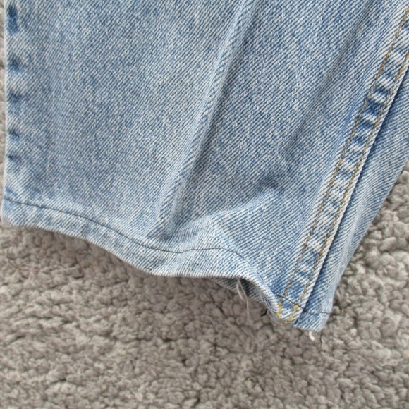 Vintage 1990's Levi's 550 Women's Relaxed Fit Tapered Leg Blue Jeans - Picture 10 of 15